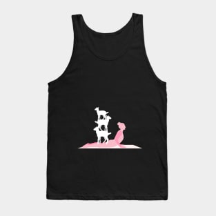 goat yoga Tank Top